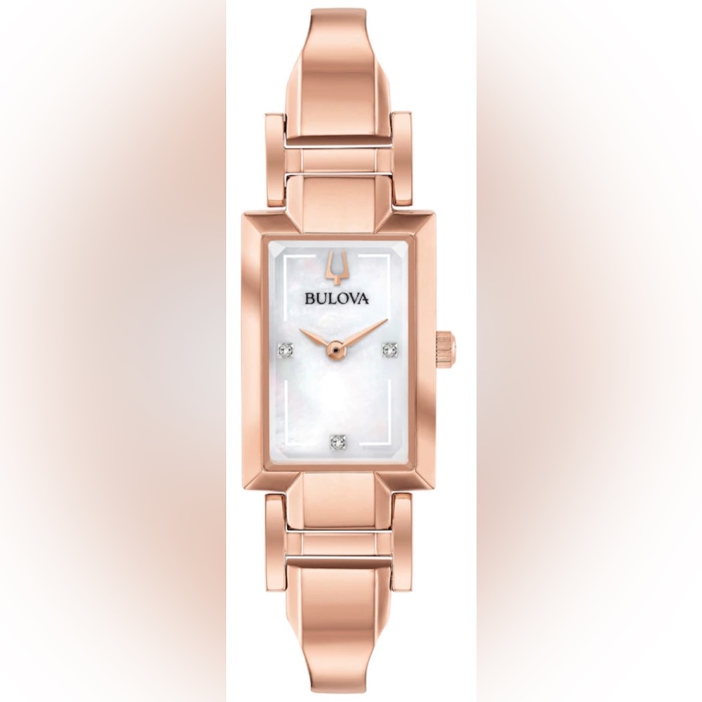 Bulova Women’s Rose Tone Watch - brand new, with tags